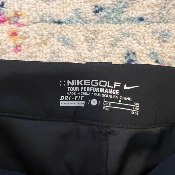 Nike Golf Dri Fit Tour Performance Skort Black - Picture 6 of 6